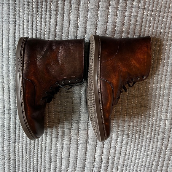 Peerko Frost Barefoot Wool Lined Boots Chestnut Size 42 - Picture 6 of 11